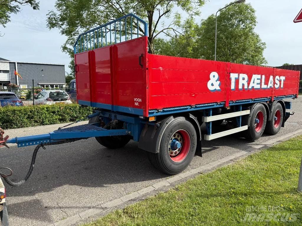 HFR 3X BPW AXLE Platformy / Przyczepy z otwieranymi burtami