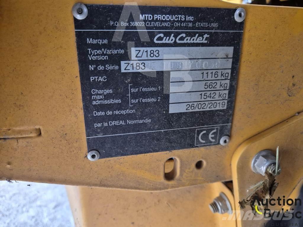 Cub Cadet Z/183 Kosiarki ogrodowe
