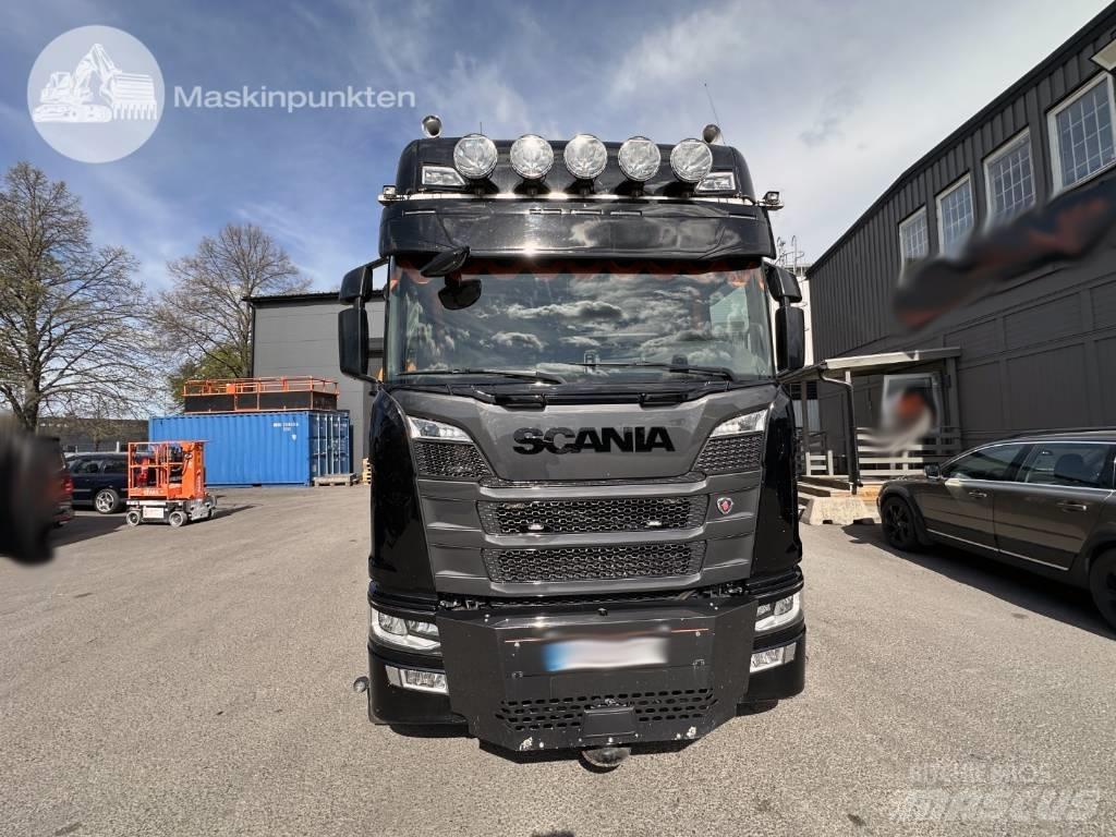 Scania R 500 Żurawie samochodowe