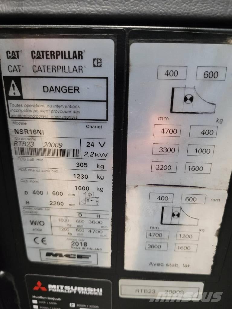CAT NSR 16NI Samojezdne maszyny do załadunku