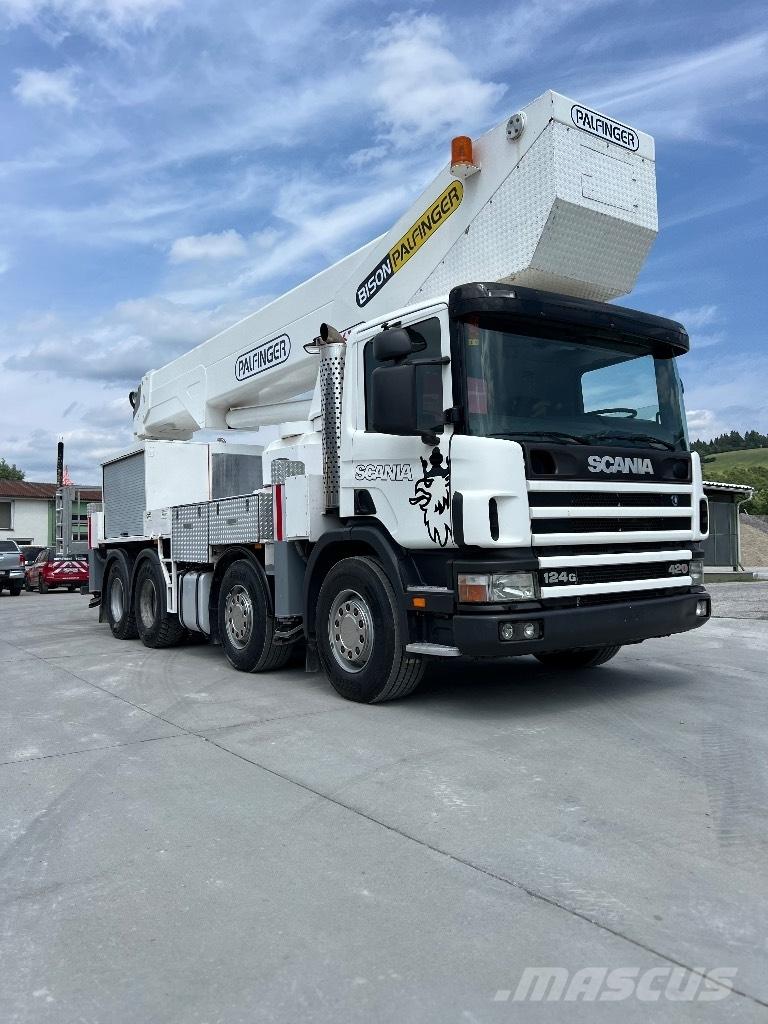 Scania 124 G 420 Żurawie samochodowe