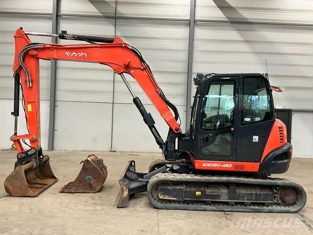 Kubota KX 080-4 A 2 Midikoparki  7t - 12t
