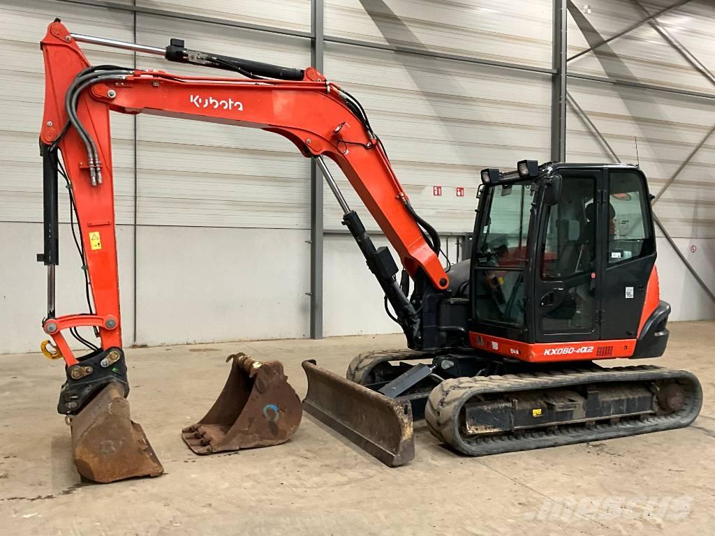 Kubota KX 080-4 A 2 Midikoparki  7t - 12t