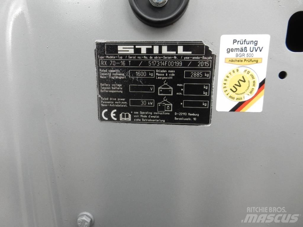 Still RX 70-16 Wózki LPG