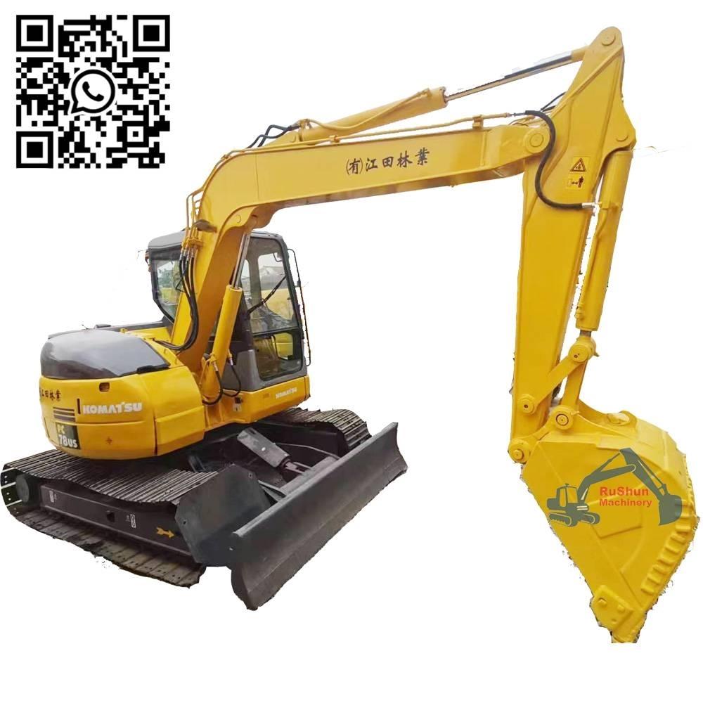 Komatsu PC78US Minikoparki