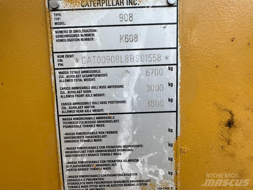 CAT 908 Ładowarki kołowe
