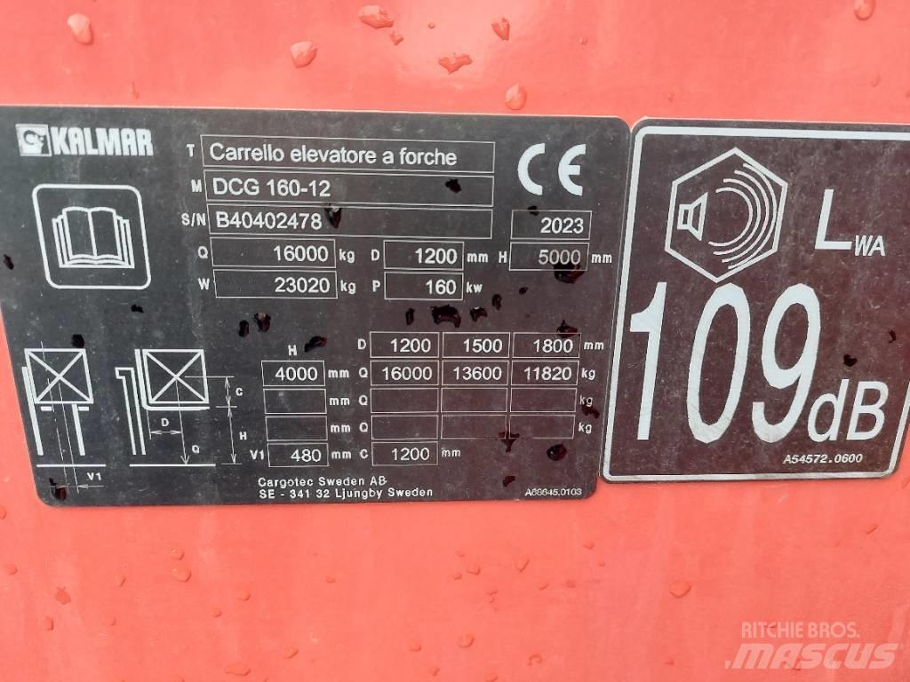 Kalmar DCG160-12 Wózki Diesla