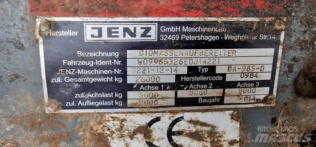 JENZ BA 965 D Kruszarki mobilne