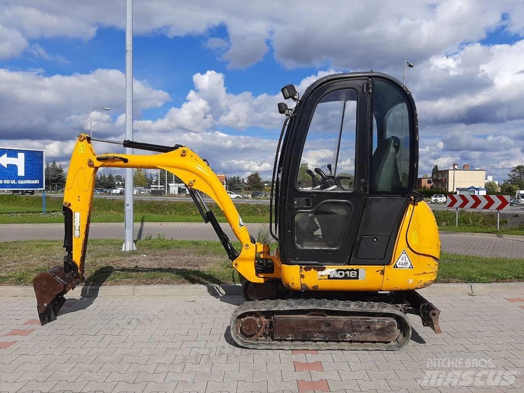 JCB 8018 Minikoparki