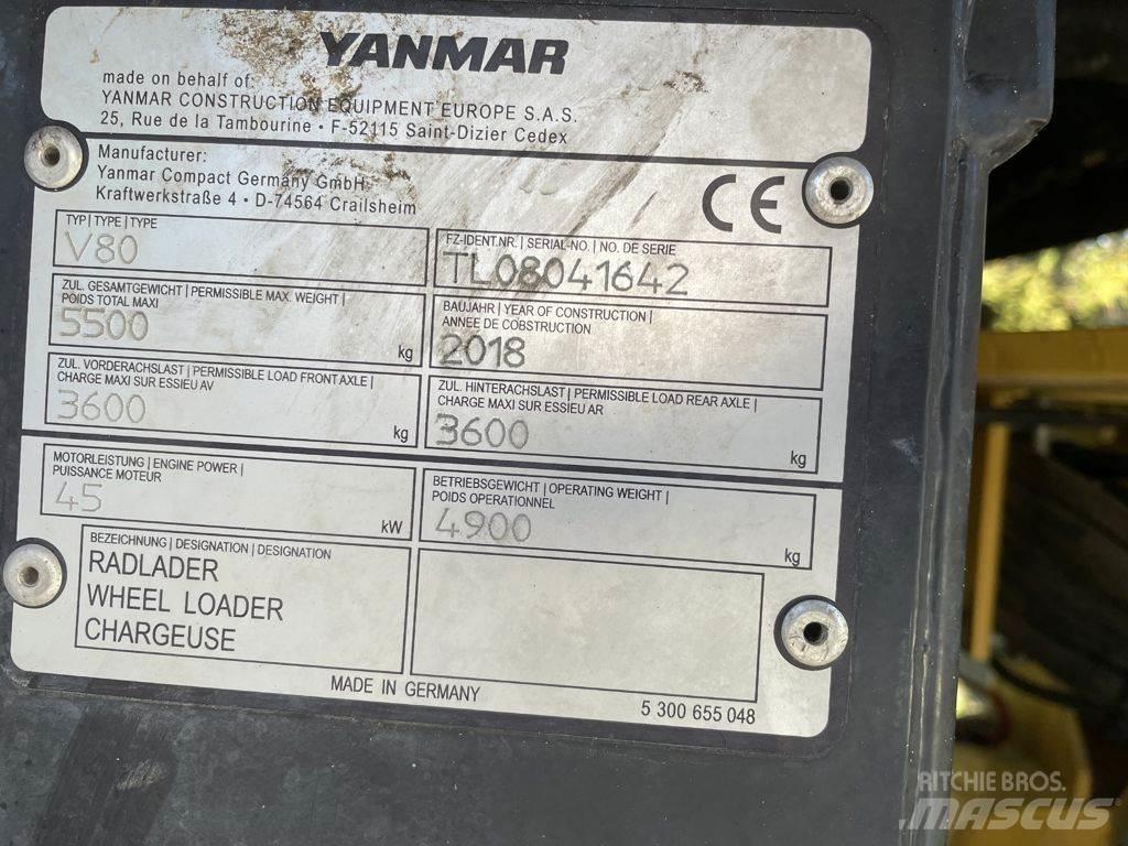 Yanmar V80 Ładowarki kołowe