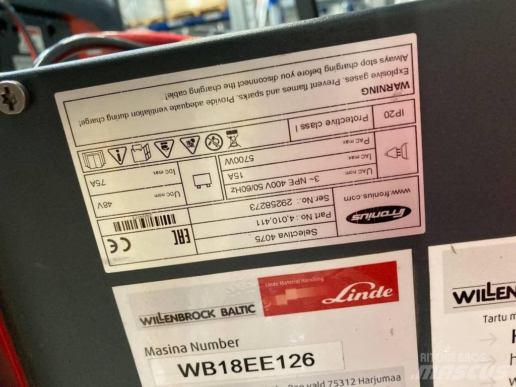 Linde R14X/116 Wózki widłowe wysokiego składowania