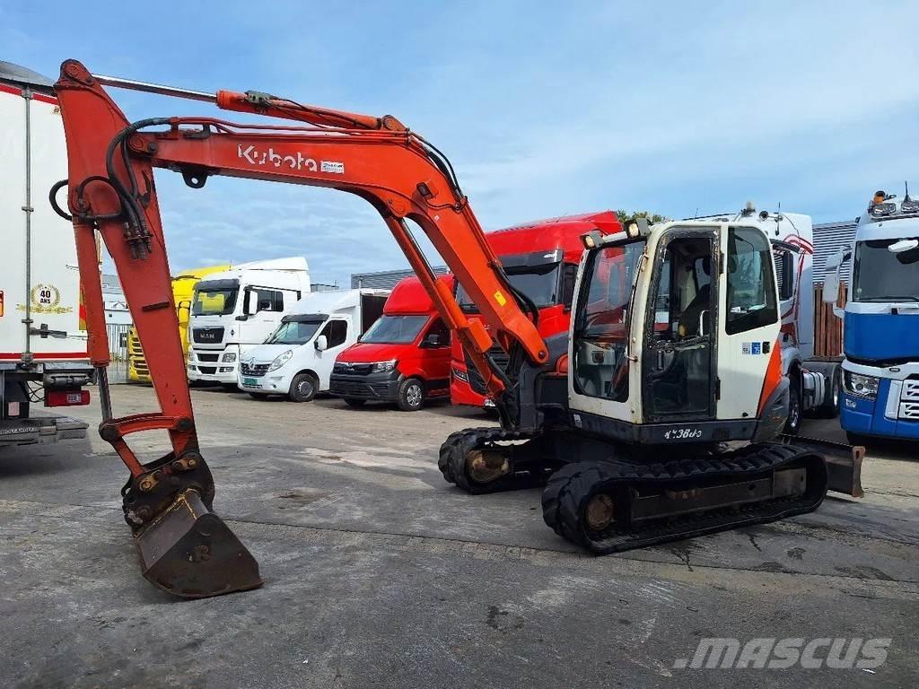 Kubota KX080 Midikoparki  7t - 12t