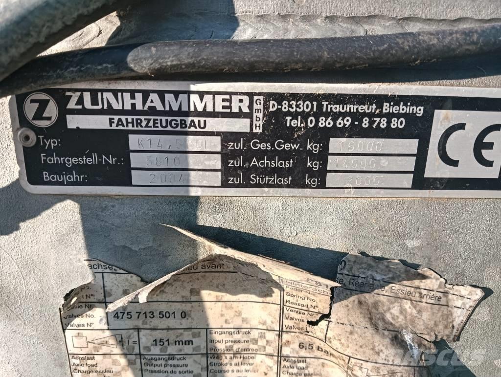 Zunhammer K 14 55PUL Rozrzutnik obornika