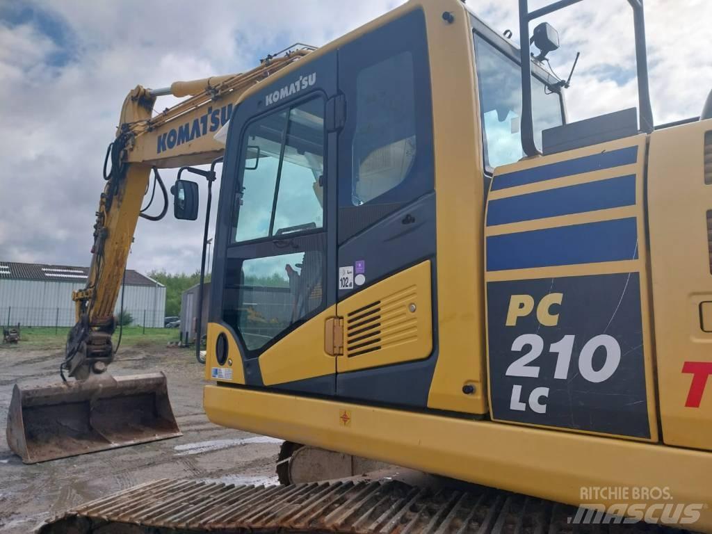 Komatsu PC210LC-10 Koparki gąsienicowe