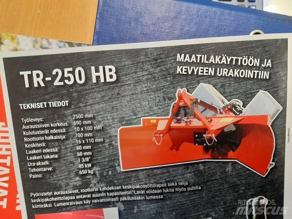 TR 250  HB Pługi wirnikowe