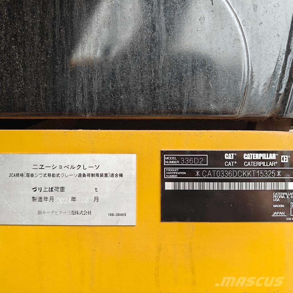 CAT 336D2 Koparki gąsienicowe