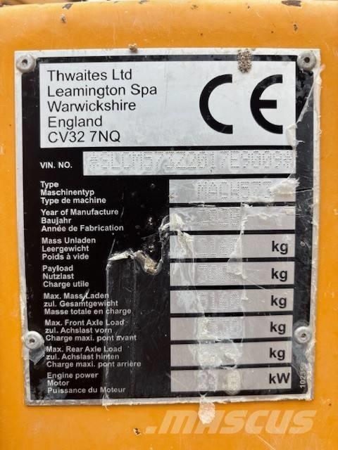 Thwaites MACH 573 Wozidła kolebkowe