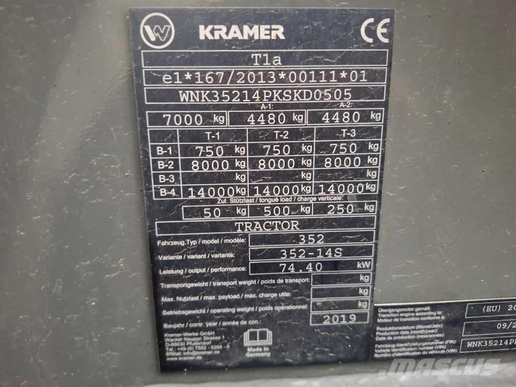 Kramer 8115 Ładowarki kołowe