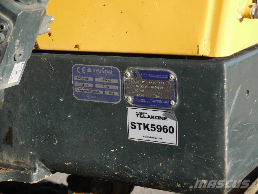 Hyundai HX 145 LCRD Koparki gąsienicowe