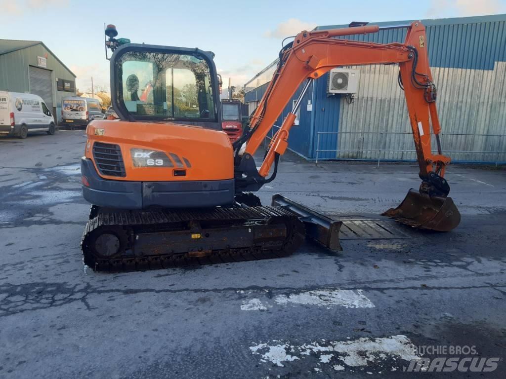 Doosan DX 63-3 Koparki gąsienicowe