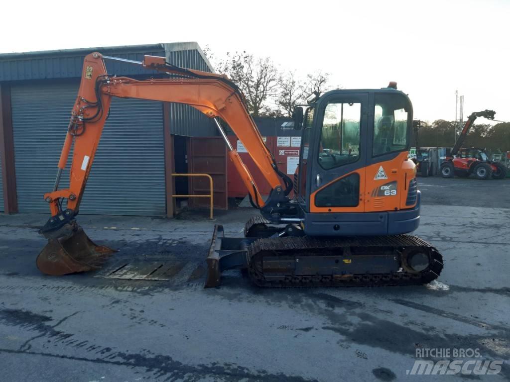 Doosan DX 63-3 Koparki gąsienicowe