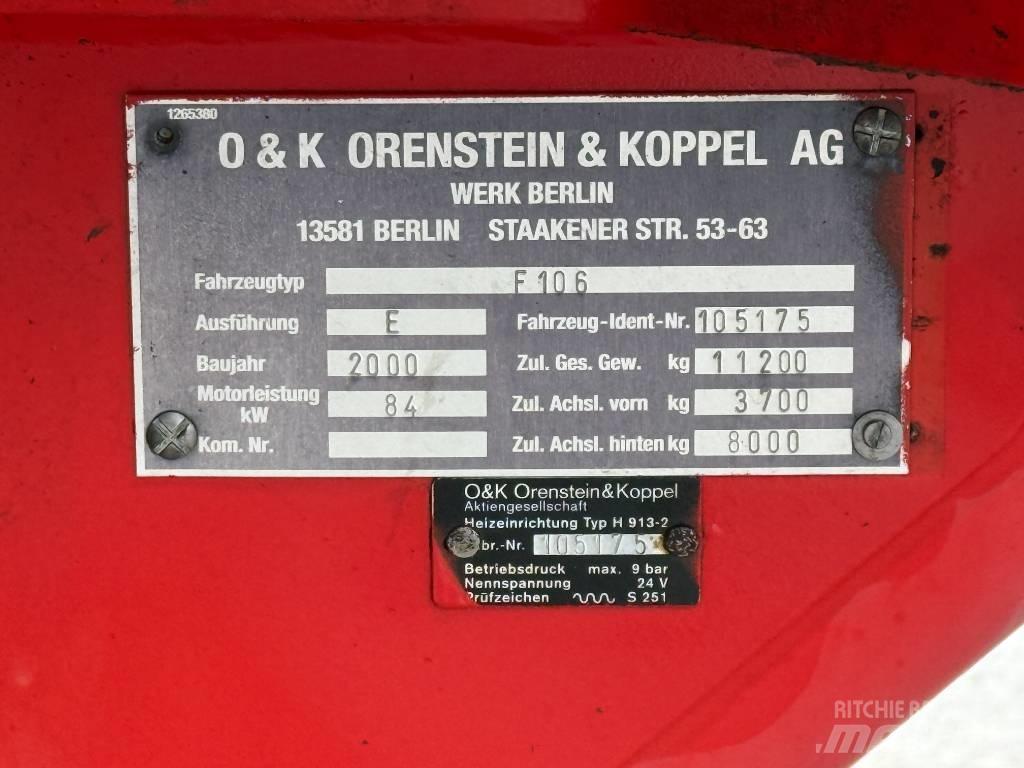 O&K F 106 Równiarki