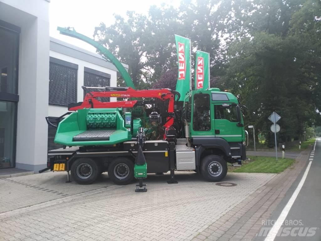JENZ JENZ HEM 593R Traktory leśne
