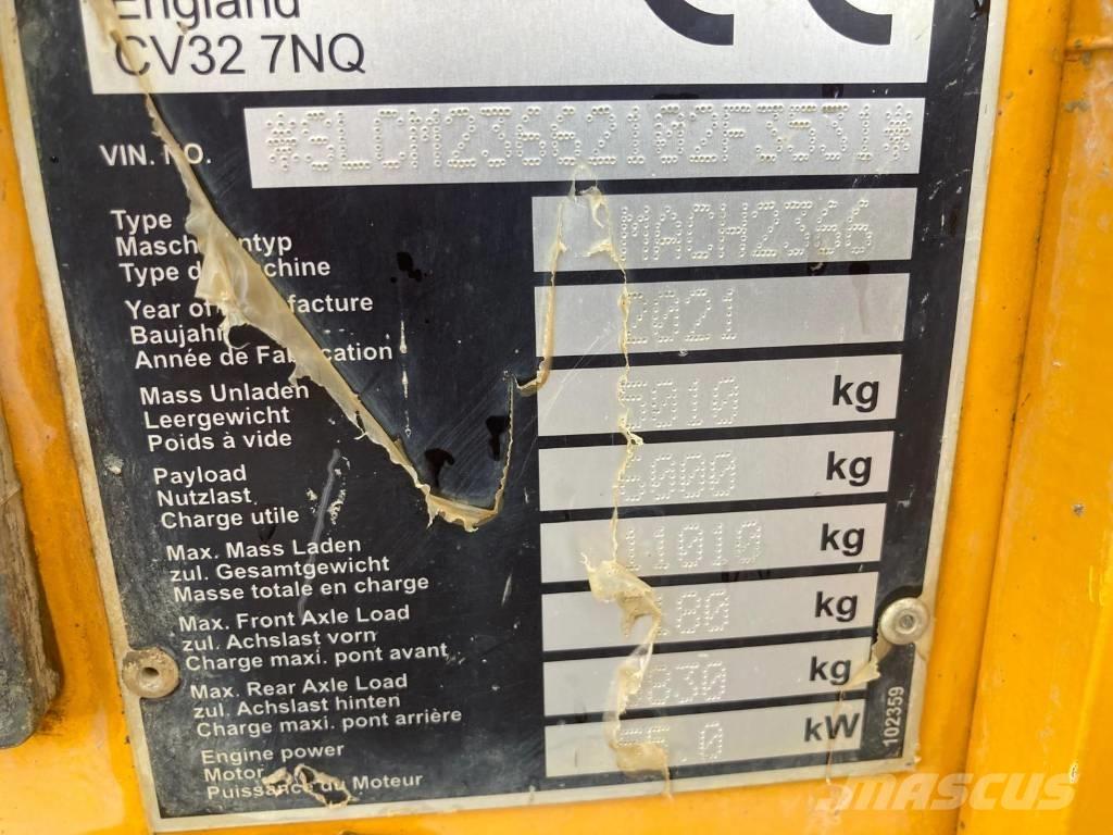 Thwaites 6T Wozidła kolebkowe