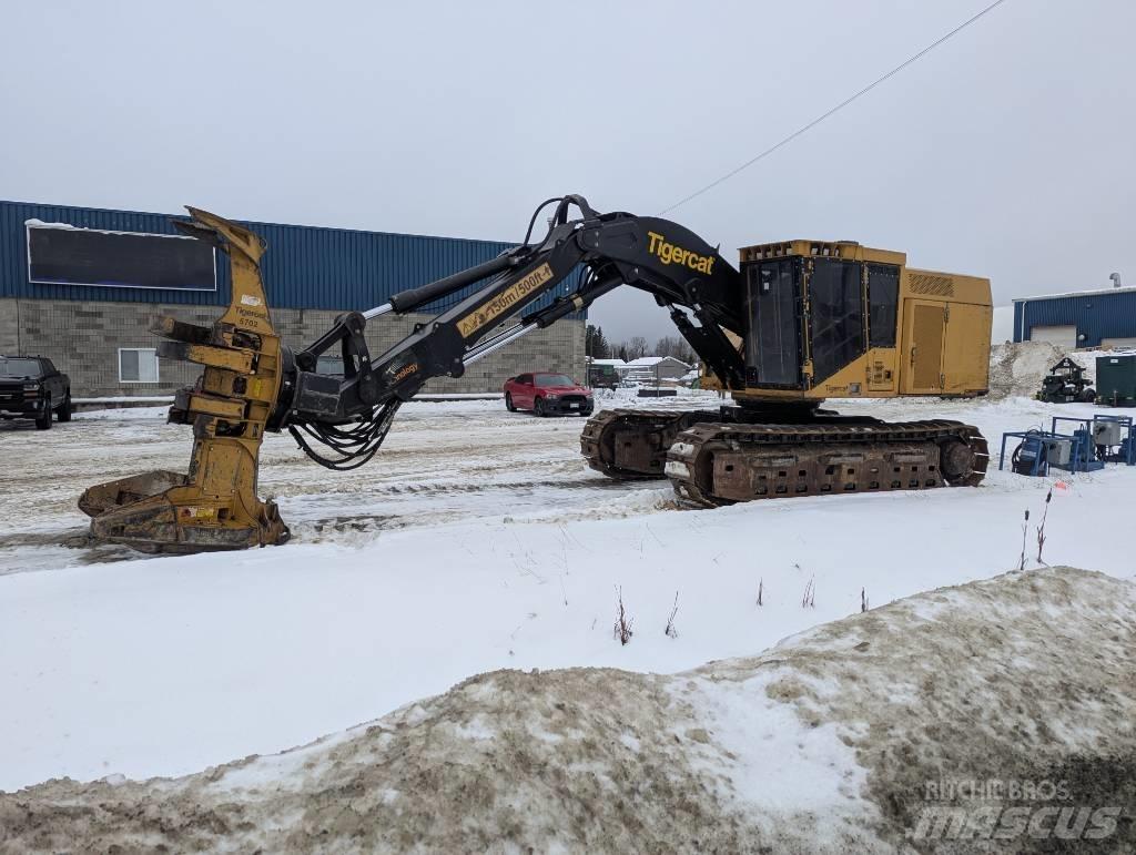 Tigercat X870D Harwestery gąsienicowe
