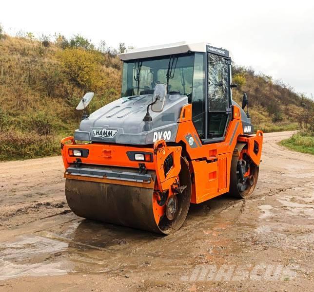 Hamm DV 90 Walce dwubębnowe