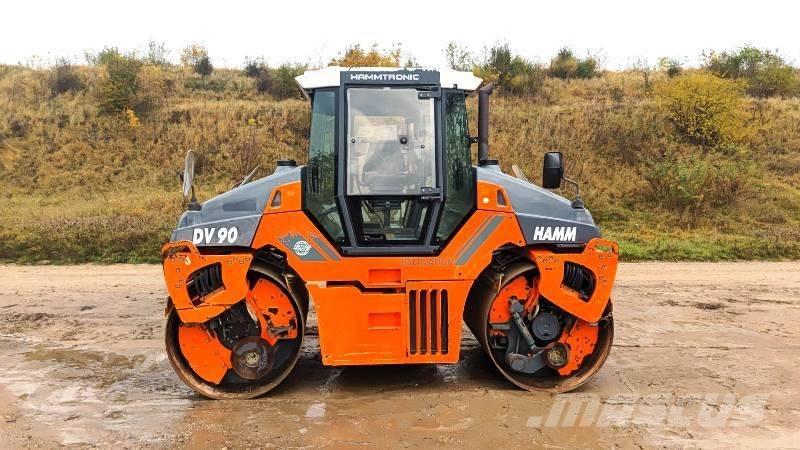 Hamm DV 90 Walce dwubębnowe