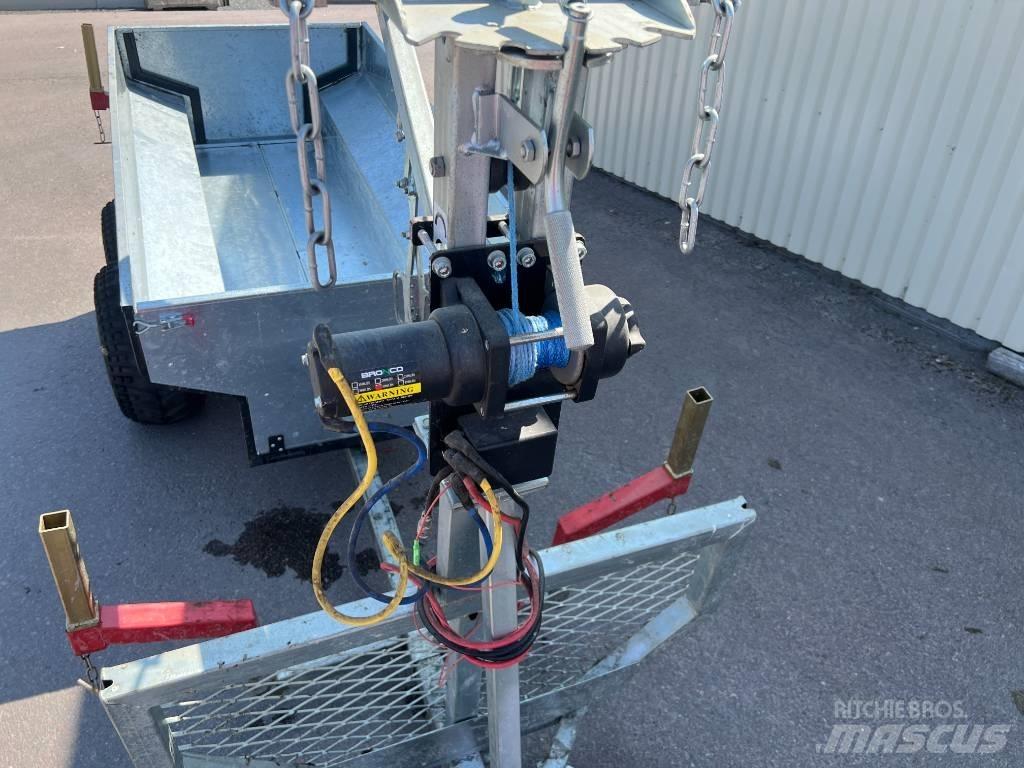 ATV Vagn Med kran Akcesoria do pojazdów terenowych i skuterów śnieżnych