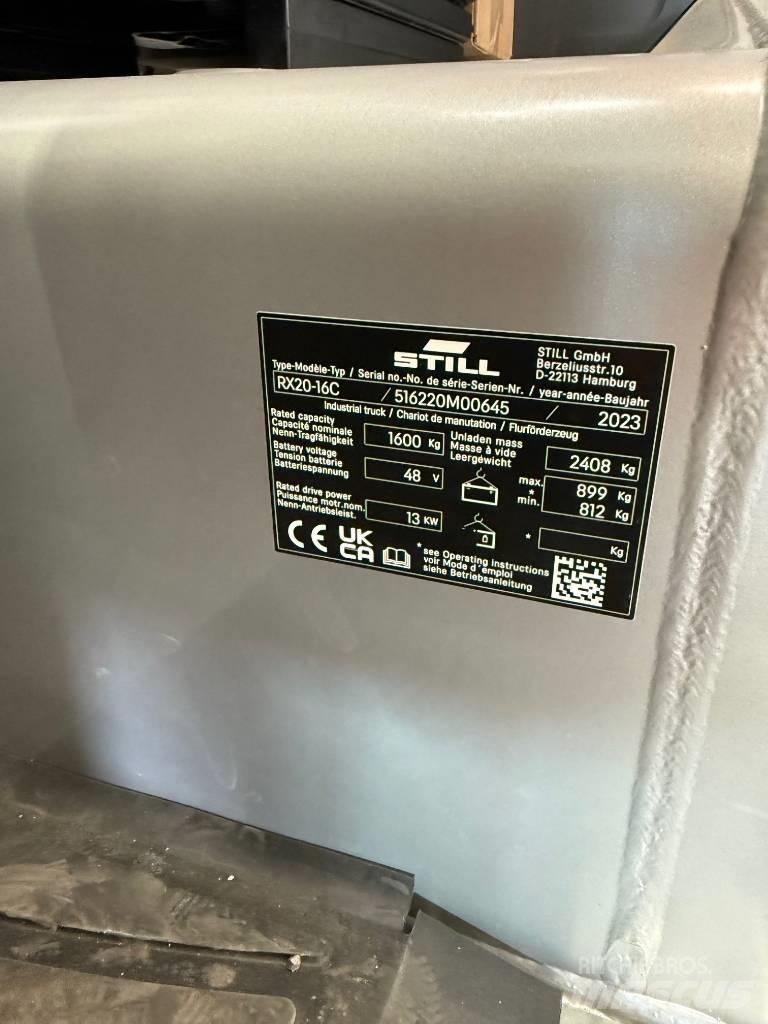 Still RX 20-16 Wózki elektryczne