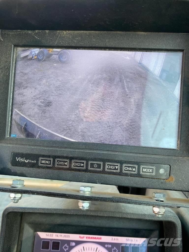 Yanmar B 95 W Koparki kołowe