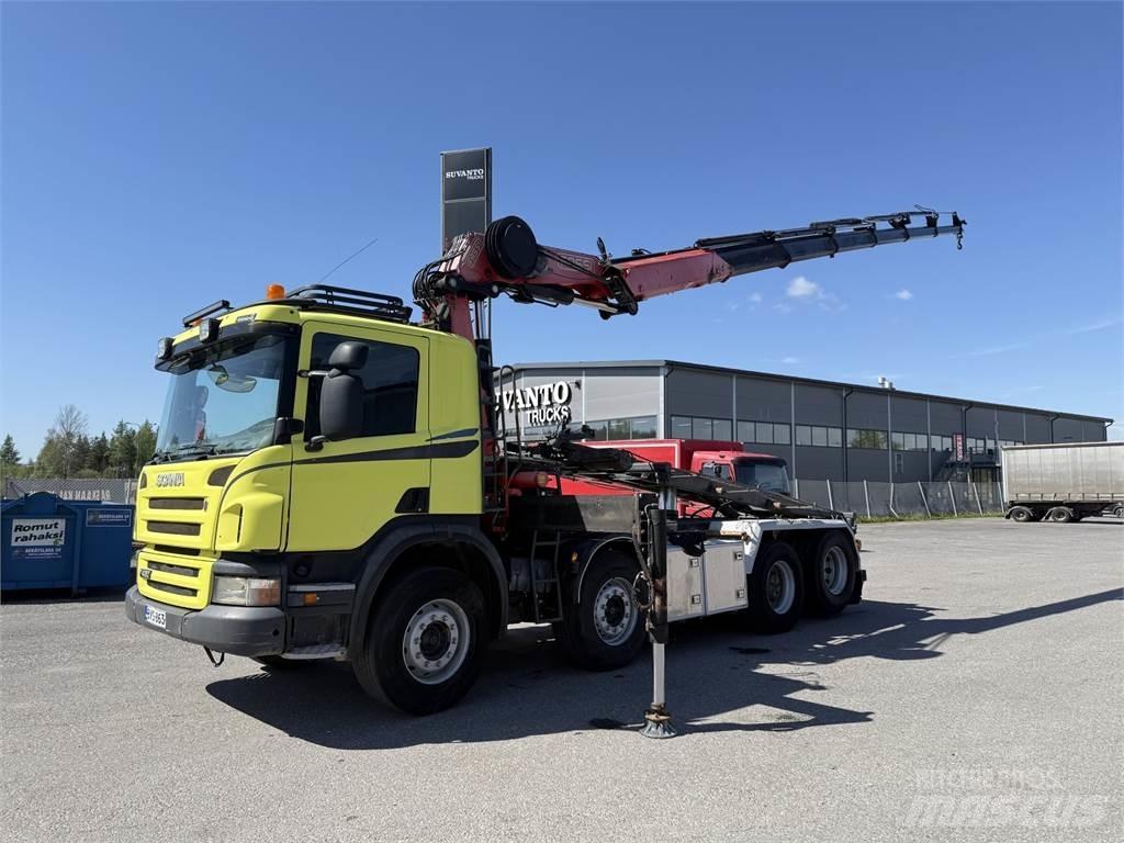 Scania P420 8X2 Żurawie samochodowe