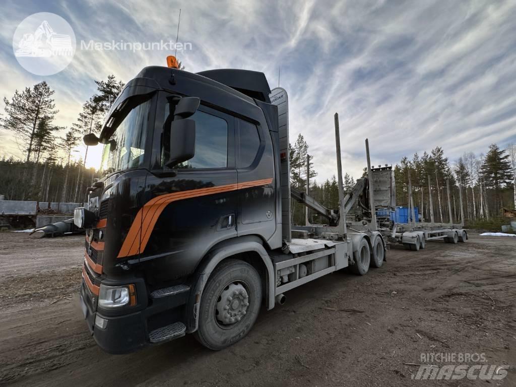 Scania R 650 Ekipage Samochody do przewozu drewna
