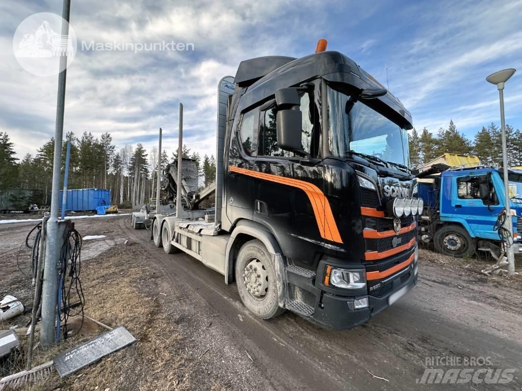 Scania R 650 Ekipage Samochody do przewozu drewna