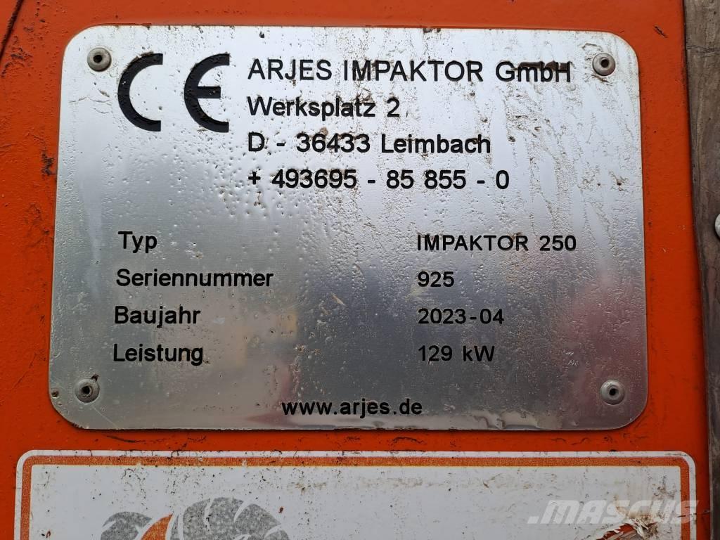 Arjes Impaktor 250 Kruszarki mobilne