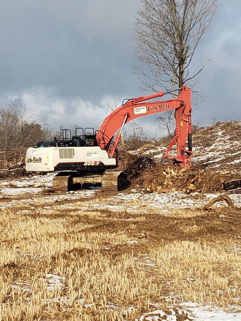 Link-Belt 350 X4 Koparki gąsienicowe