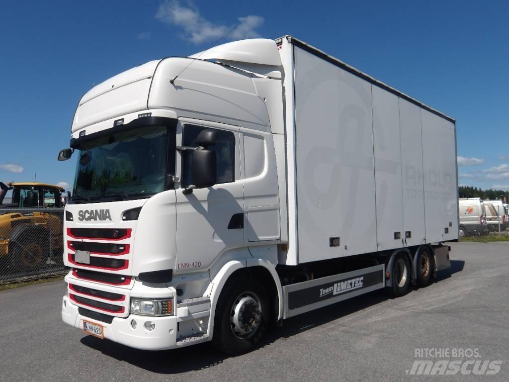 Scania R490 6x2 Samochody ciężarowe ze skrzynią zamkniętą