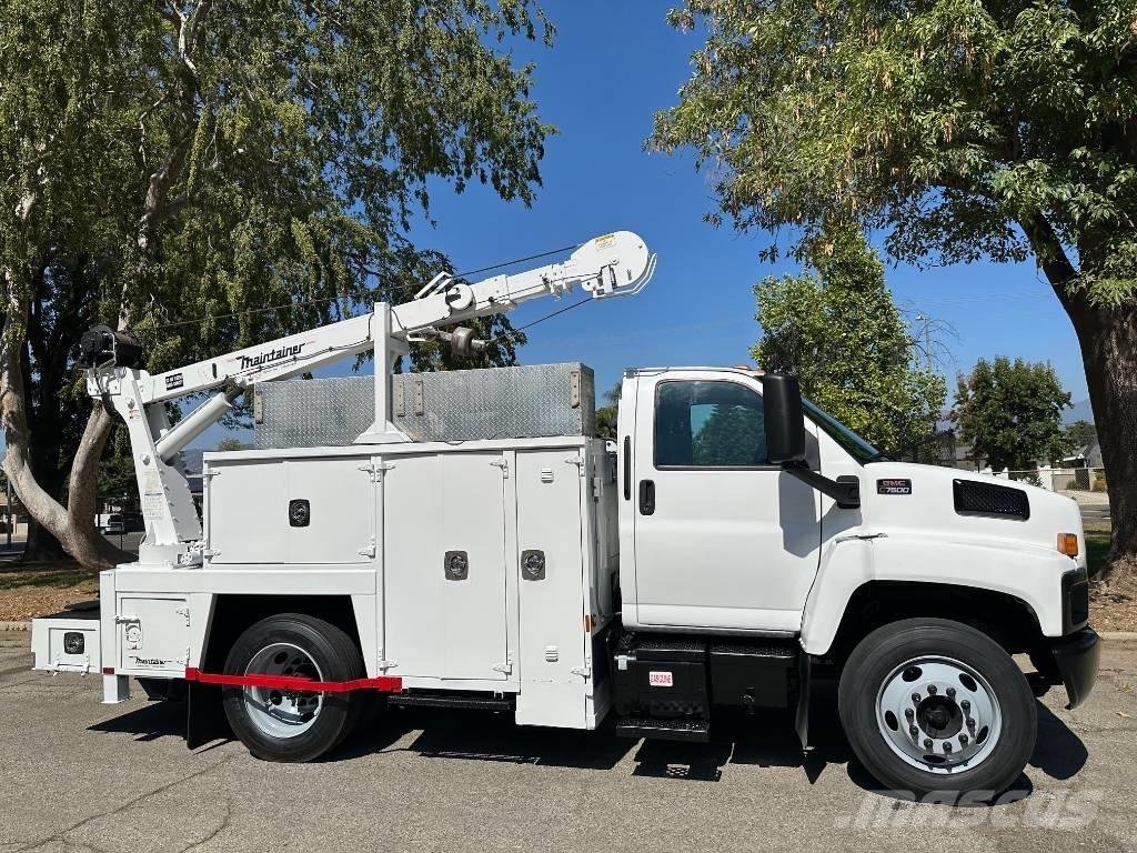 GMC Topkick C 7500 Żurawie samochodowe
