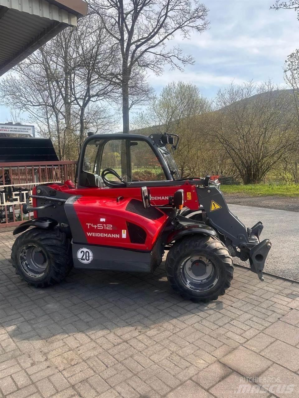 Weidemann T4512 Ładowarki rolnicze