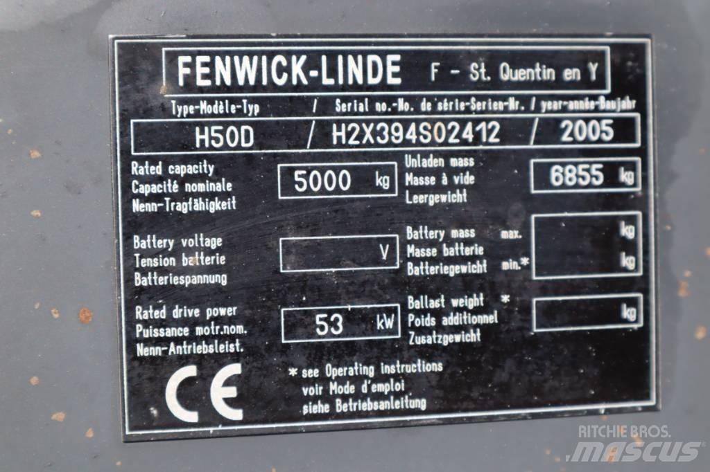 Linde H50D 5000 Kg Wózki Diesla