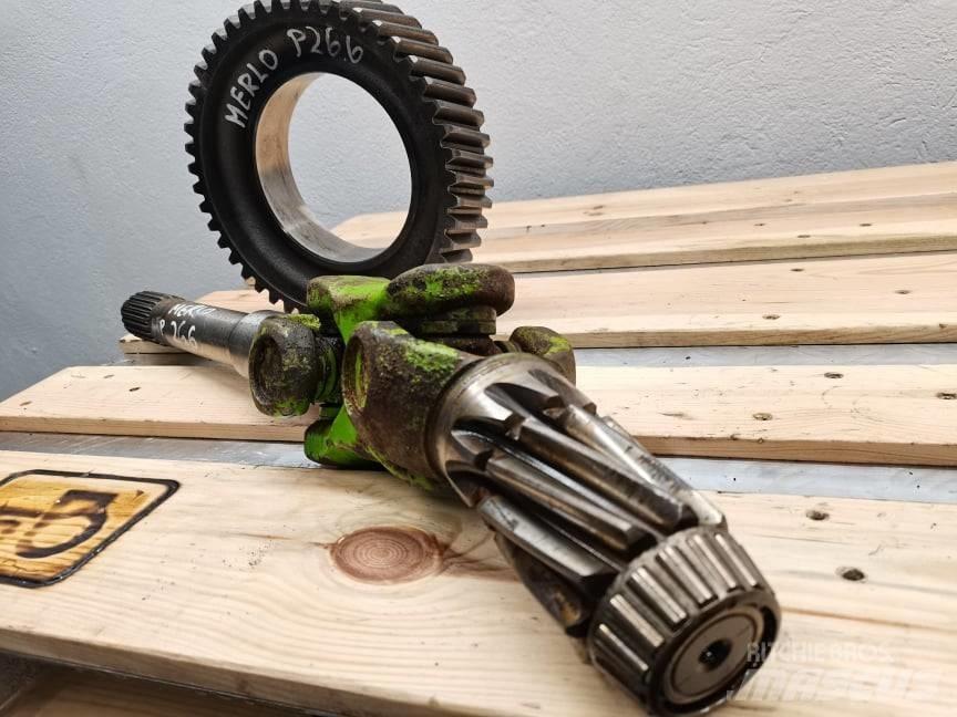 Merlo P 26.6 reducer Mosty, wały i osie