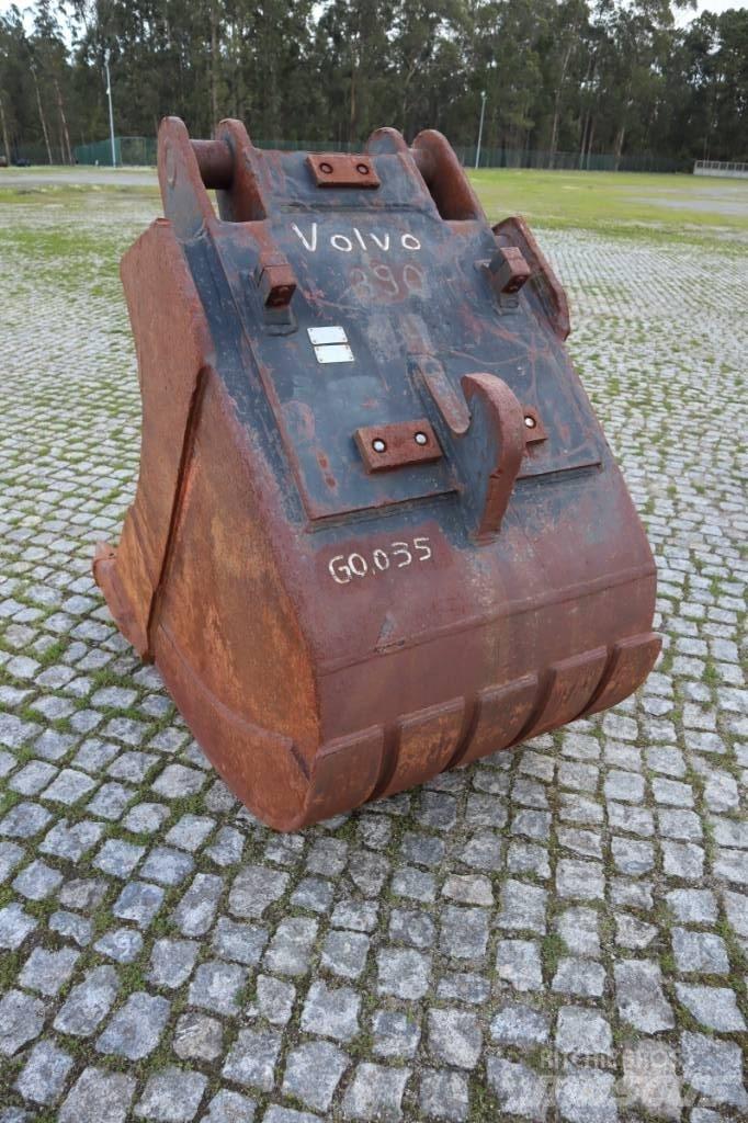 Volvo EC390 (100-1007) Łyżki do ładowarek