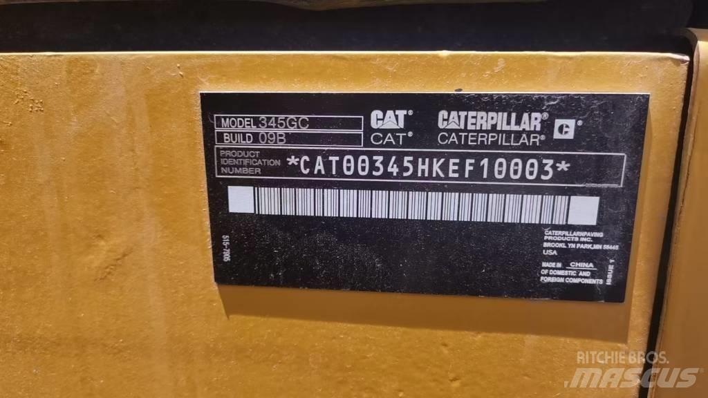 CAT 345 Koparki gąsienicowe