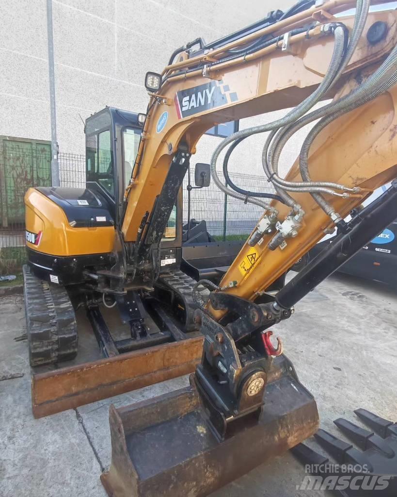 Sany SY50U PLUS Minikoparki