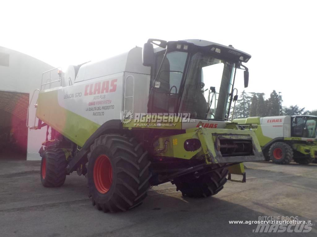 CLAAS LEXION 570 Kombajny zbożowe