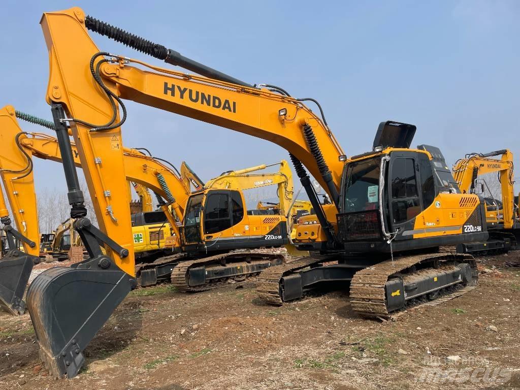 Hyundai 220 Koparki gąsienicowe