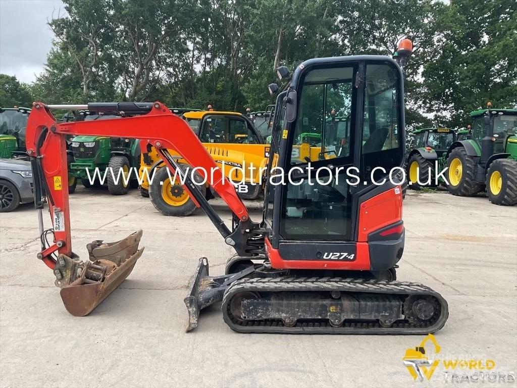 Kubota U 27-4 Minikoparki